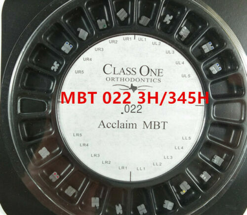 Dental Orthodontic Ceramic Bracket Mini Roth/MBT 022/018 3hook/345hook Class One