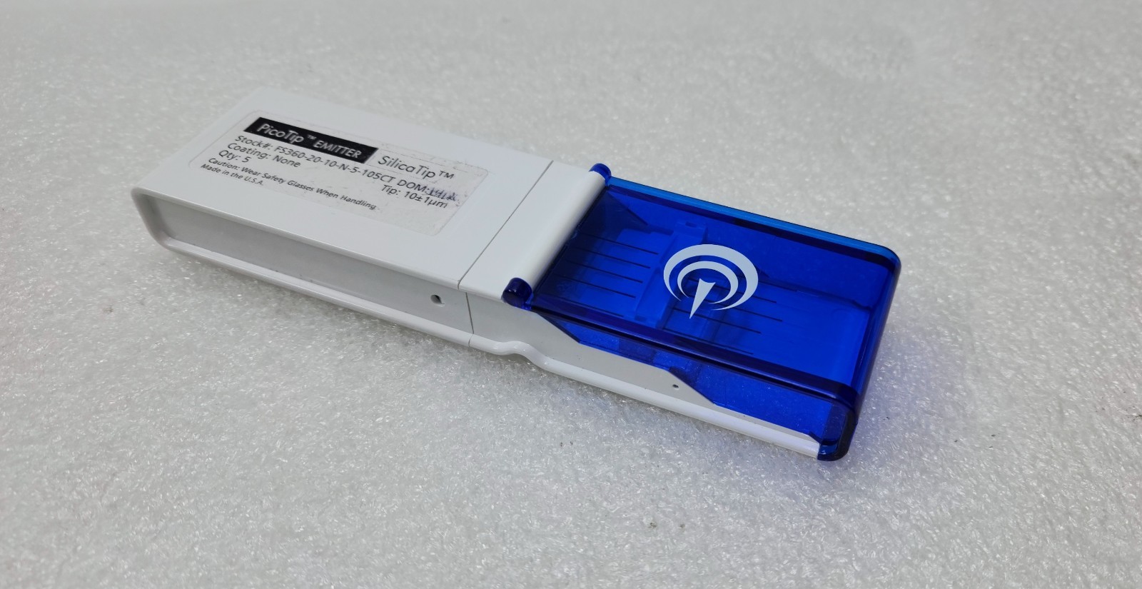 PicoTip SilicaTip FS360-20-10-D-20-CT high-performance nanospray Emitter qty 5