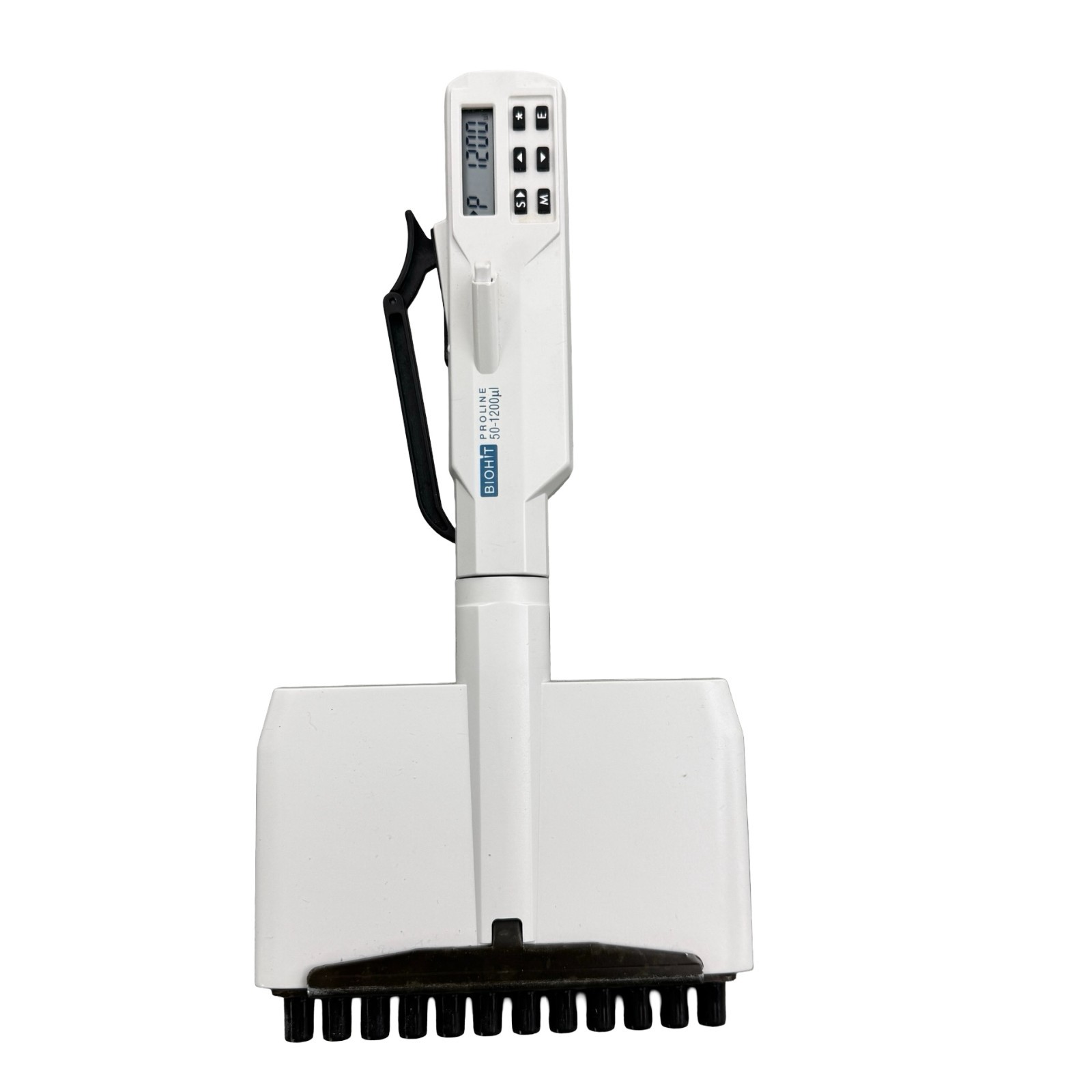 Biohit Proline 50-1200µL Electronic 12 Channel Multichannel Pipette New Battery