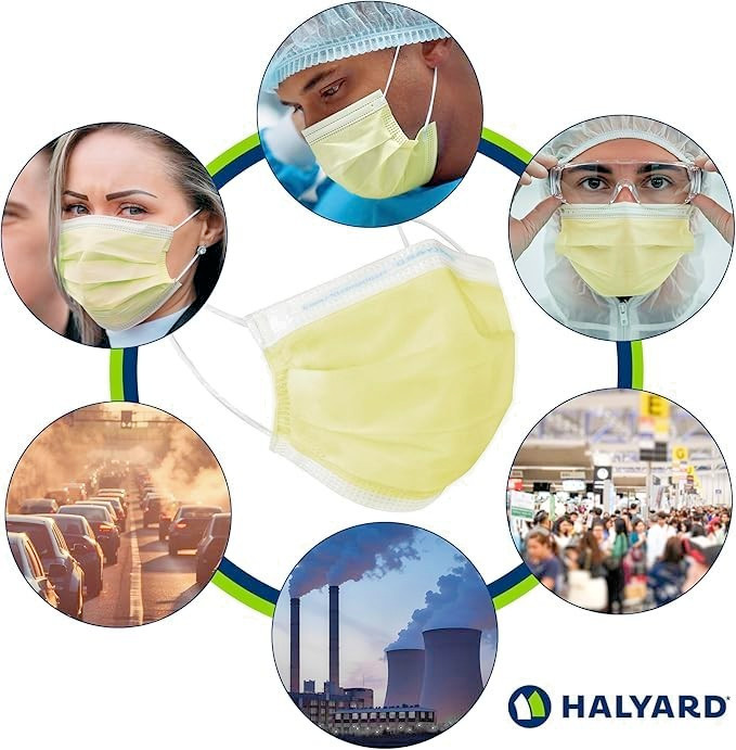 600 FDA Cleared ASTM Level 3 Procedure Face Masks, Made in USA – 98% Filtration