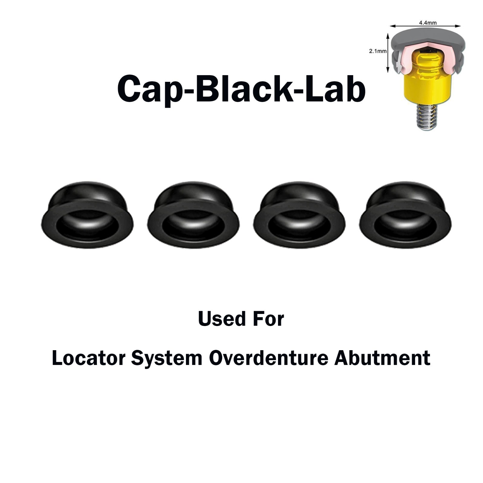 US Classic Replacement Metal Housing & Black Lab Cap Assembly for Zest Locator