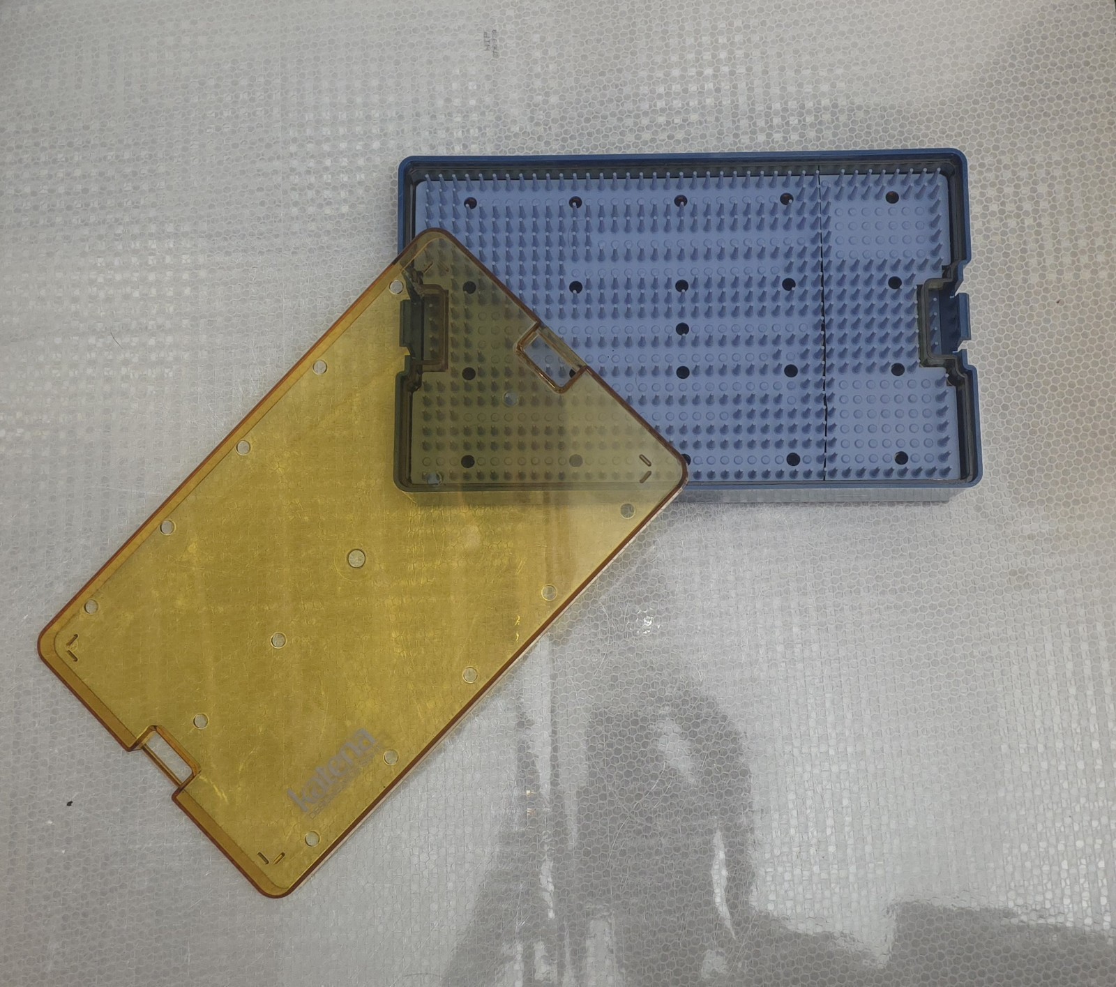 KATENA K9-2030 STERILIZATION CASE OPHTHALMIC SURGICAL INSTRUMENT TRAY 1