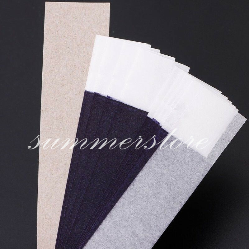 200 Sheets/Box Dental Blue Articulating Paper Practical Soft Thin Strip 20 Books