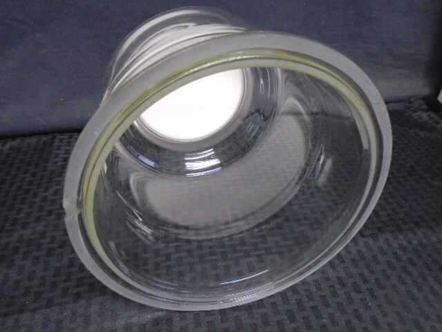 Q Glass 6L Reaction Vessel Funnel w/ Fritted Disc Process Pipe 200mm Flange B