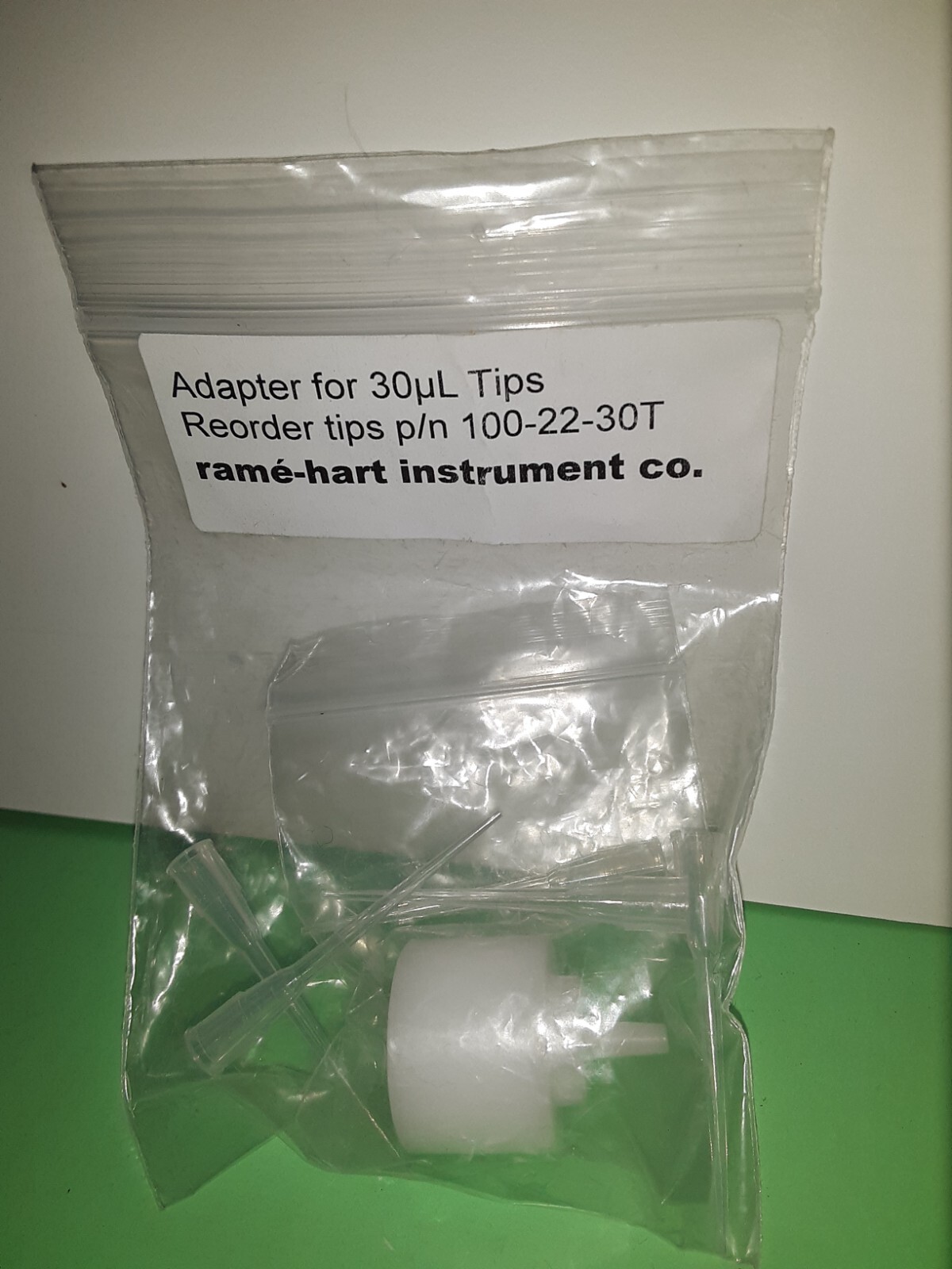 Rame-Hart Instrument Fixture Adapter for 30uL Tips P/N 100-22-30T