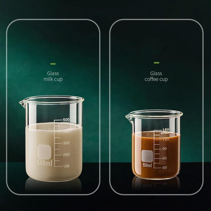 High Borosilicate Glass Measuring Cup Clear Scale, Lab & Kitchen Tool (50-1000)
