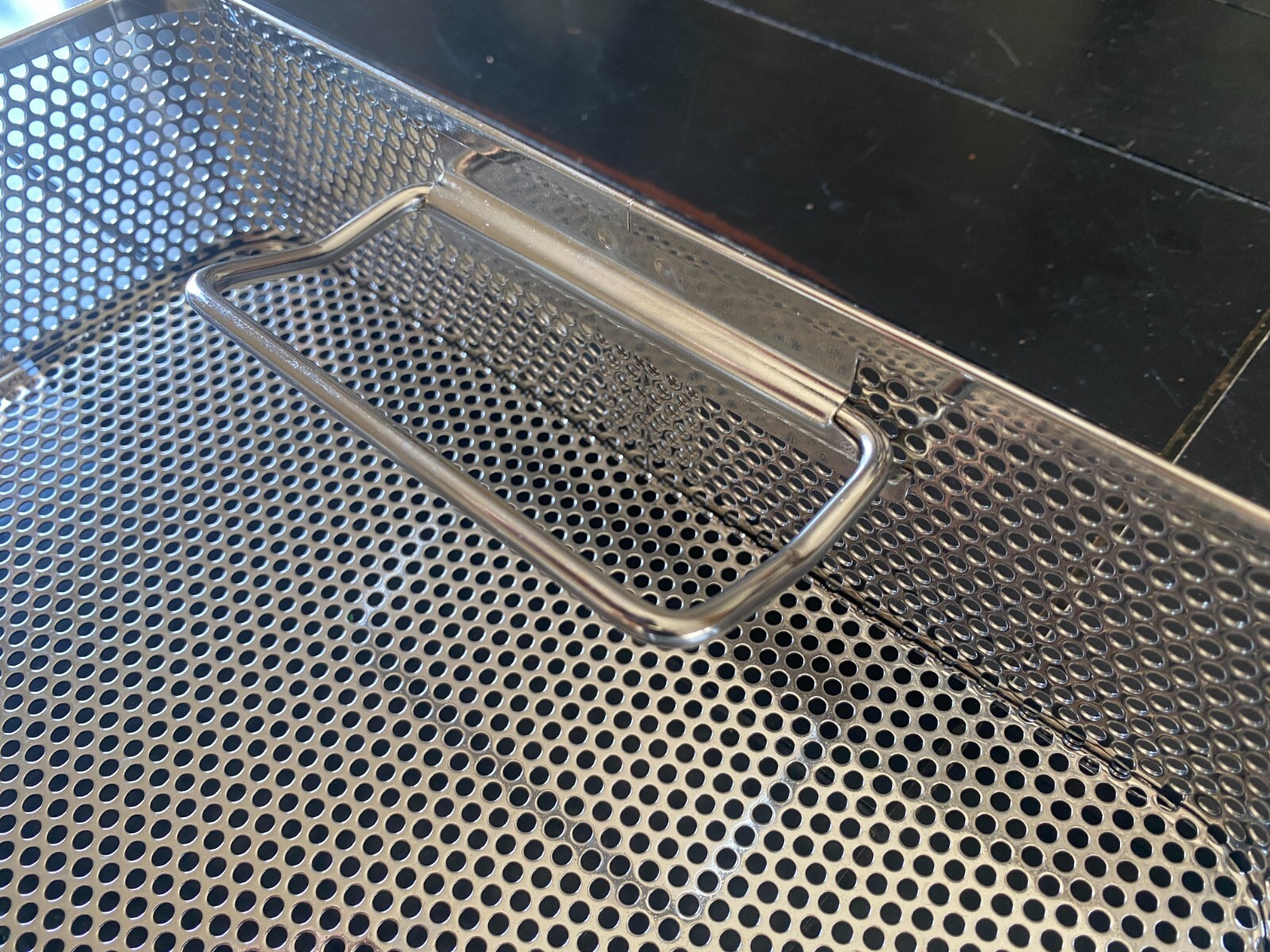 Sterilization Container Surgical Instrument Tray Basket 10.75″ x 9.125″ x 3.25″