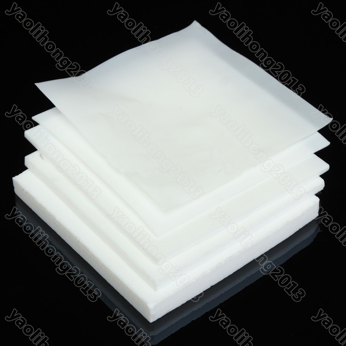 PTFE Film Sheet Plate Thickness 0.3mm 0.5mm 1mm 2mm 3mm 4mm 5mm 6 8 10 mm