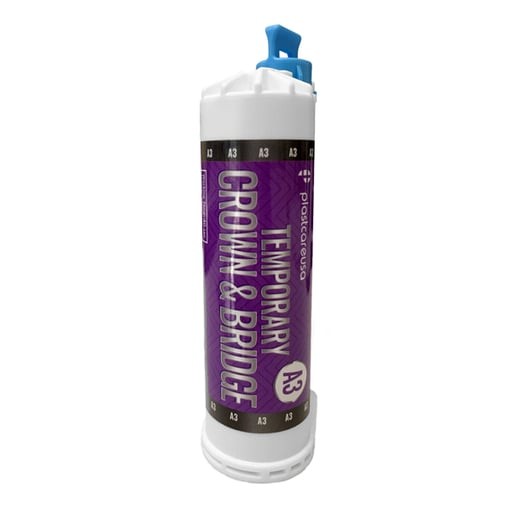 PlastCare TCB-A3 Temporary Crown & Bridge Material Cartridge 10:1 A3 50 mL