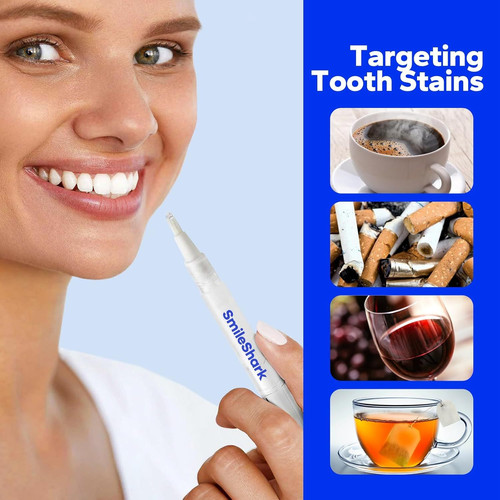 Premium Teeth Whitening Pens (4 Count), Sensitive-Free Gel,…