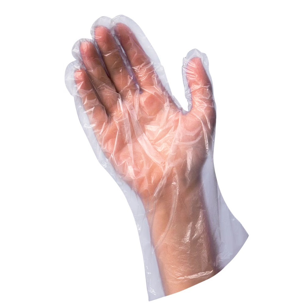(5 pack) Great Value Disposable Poly Food Gloves, 120-Count, One Size Fits Most