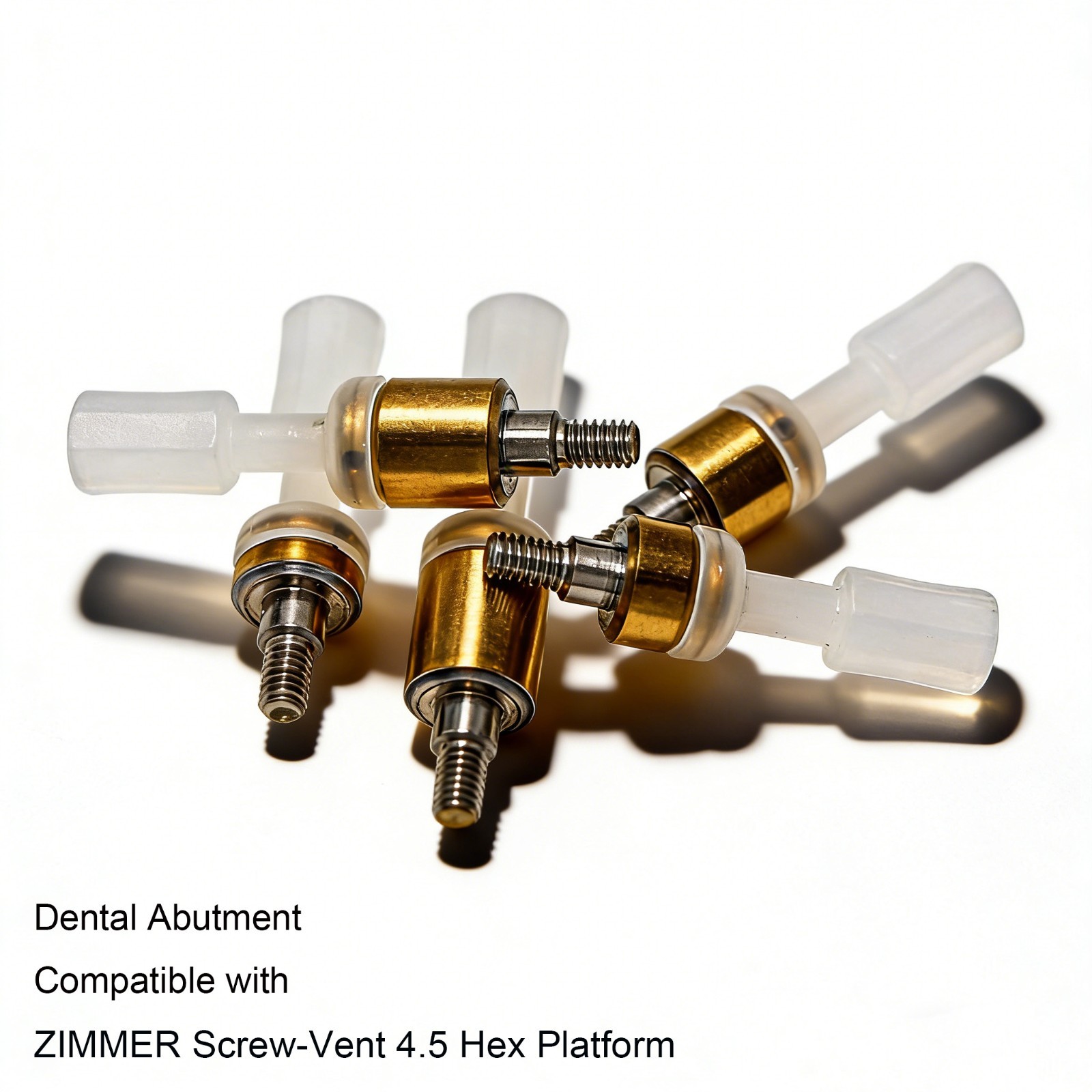 Zimmer Dental Abutment ∅4.5 Platform Internal Hex Compatible ZEST Locator system