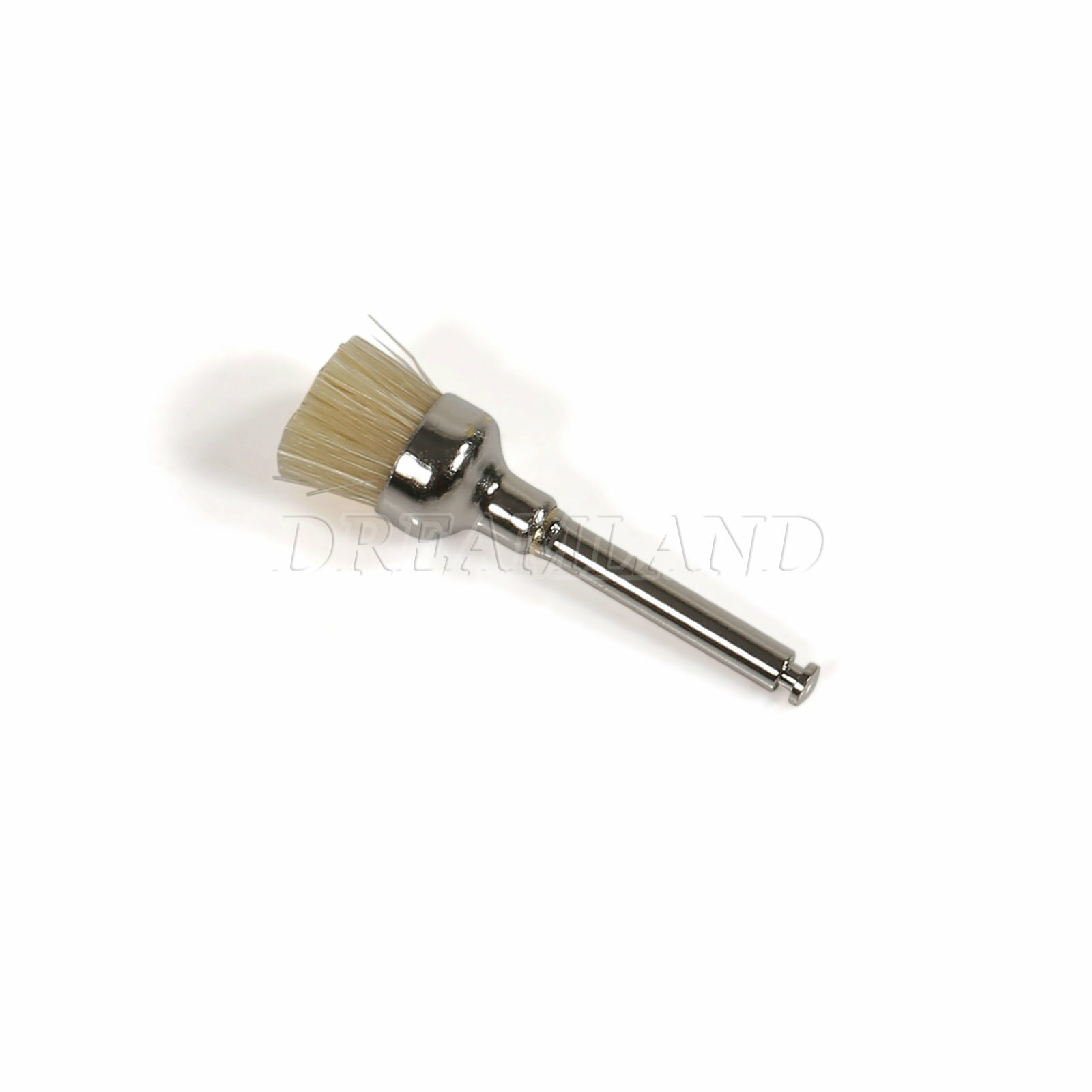 Dental Latch Type Prophy Polishing Brushes Flat Nylon Bristles Mane Brush OEM