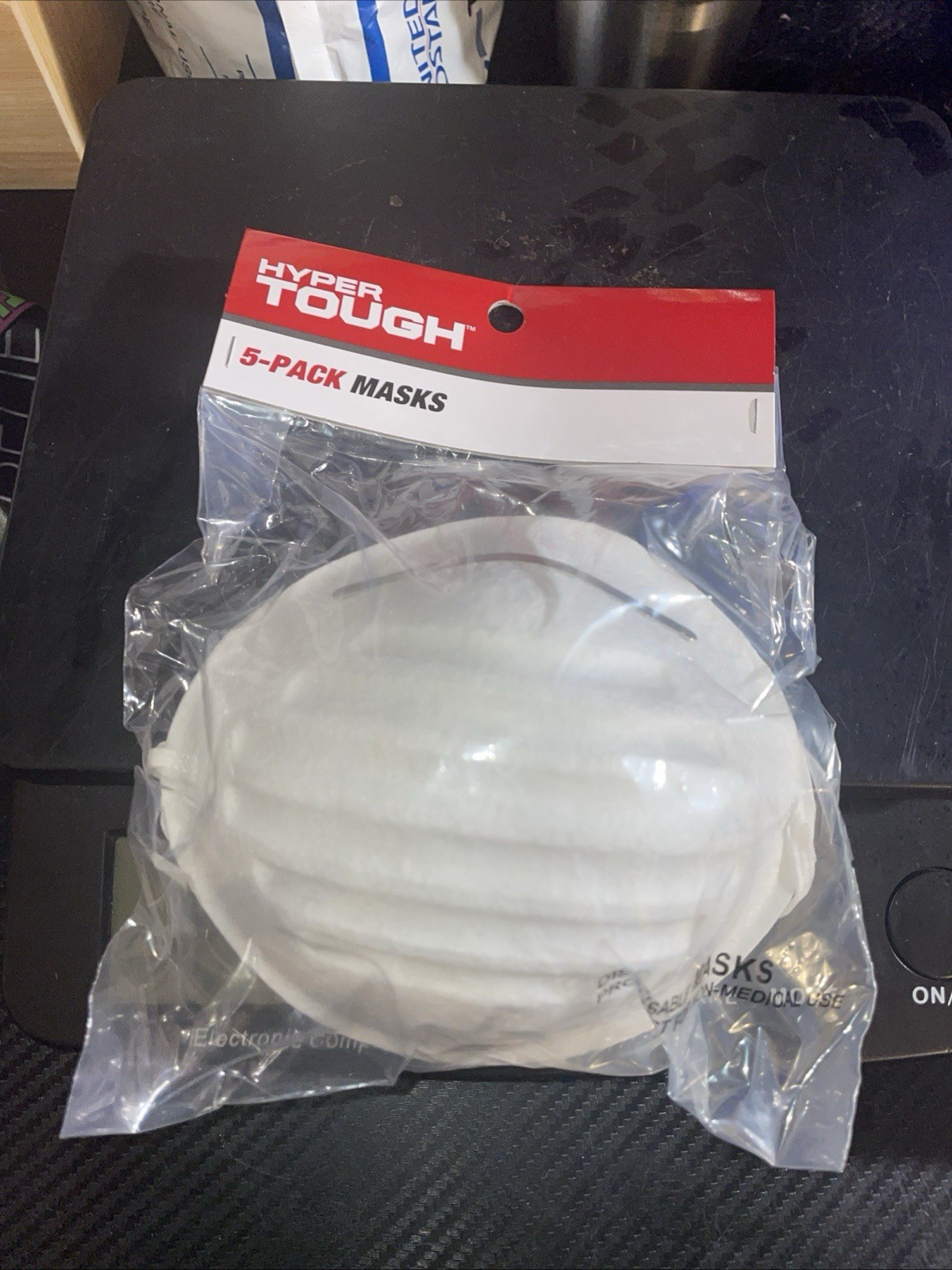 Hyper Tough Disposable Face Masks (5-Pack)
