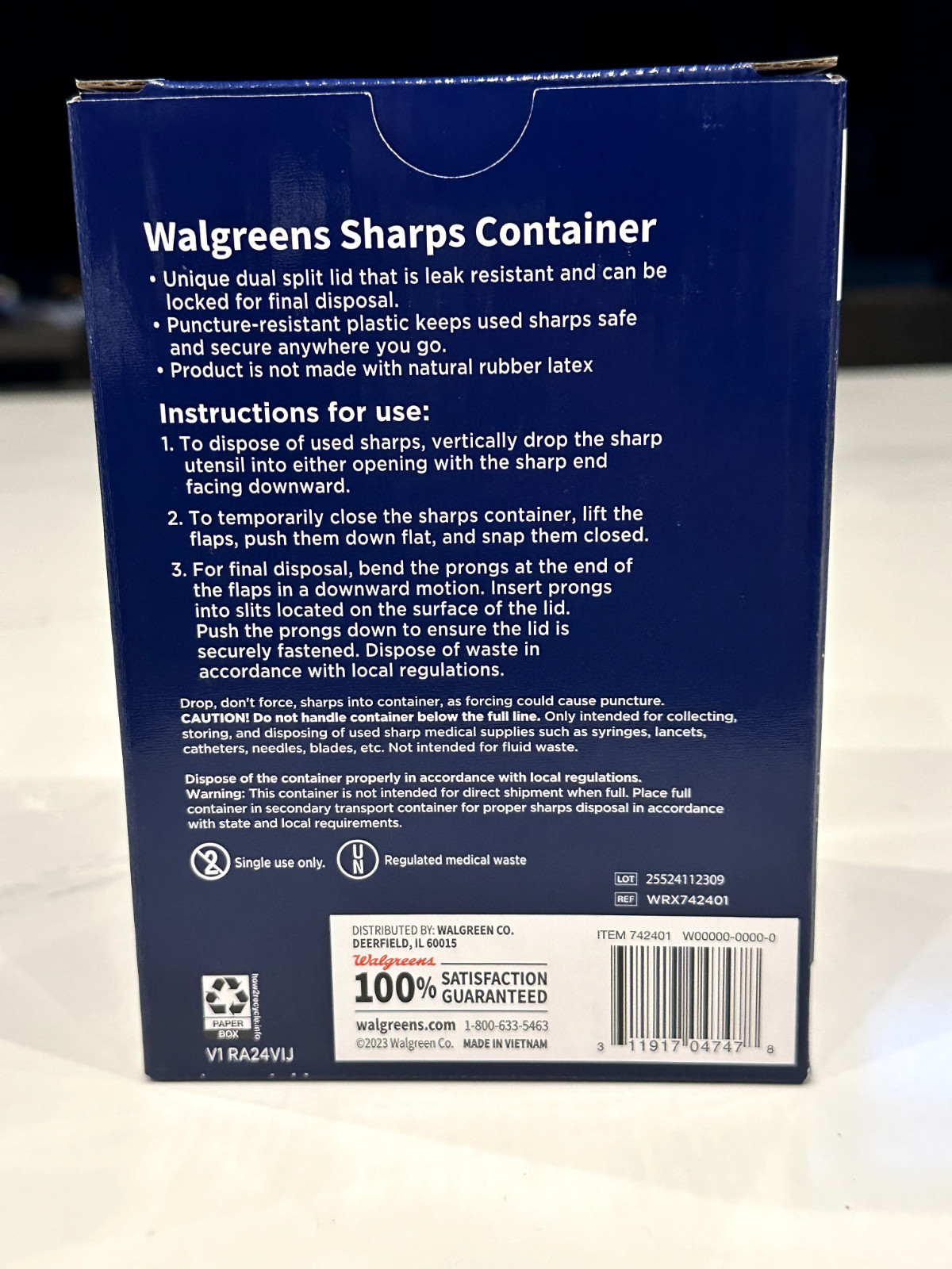 4 Walgreens Sharps Containers: Safe Needle Disposal