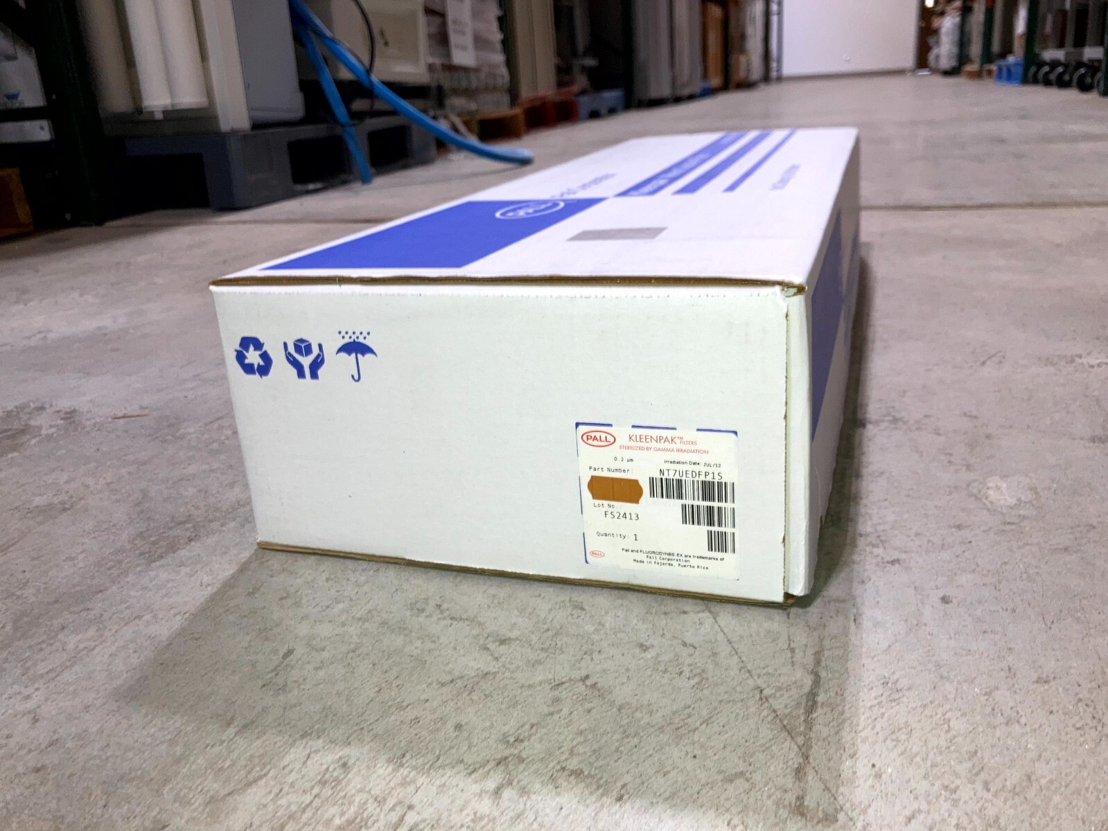 Pall Kleenpak Nova Capsule Filter NT7UEDFP1S, 0.2 um T-Style Sanitary Flange