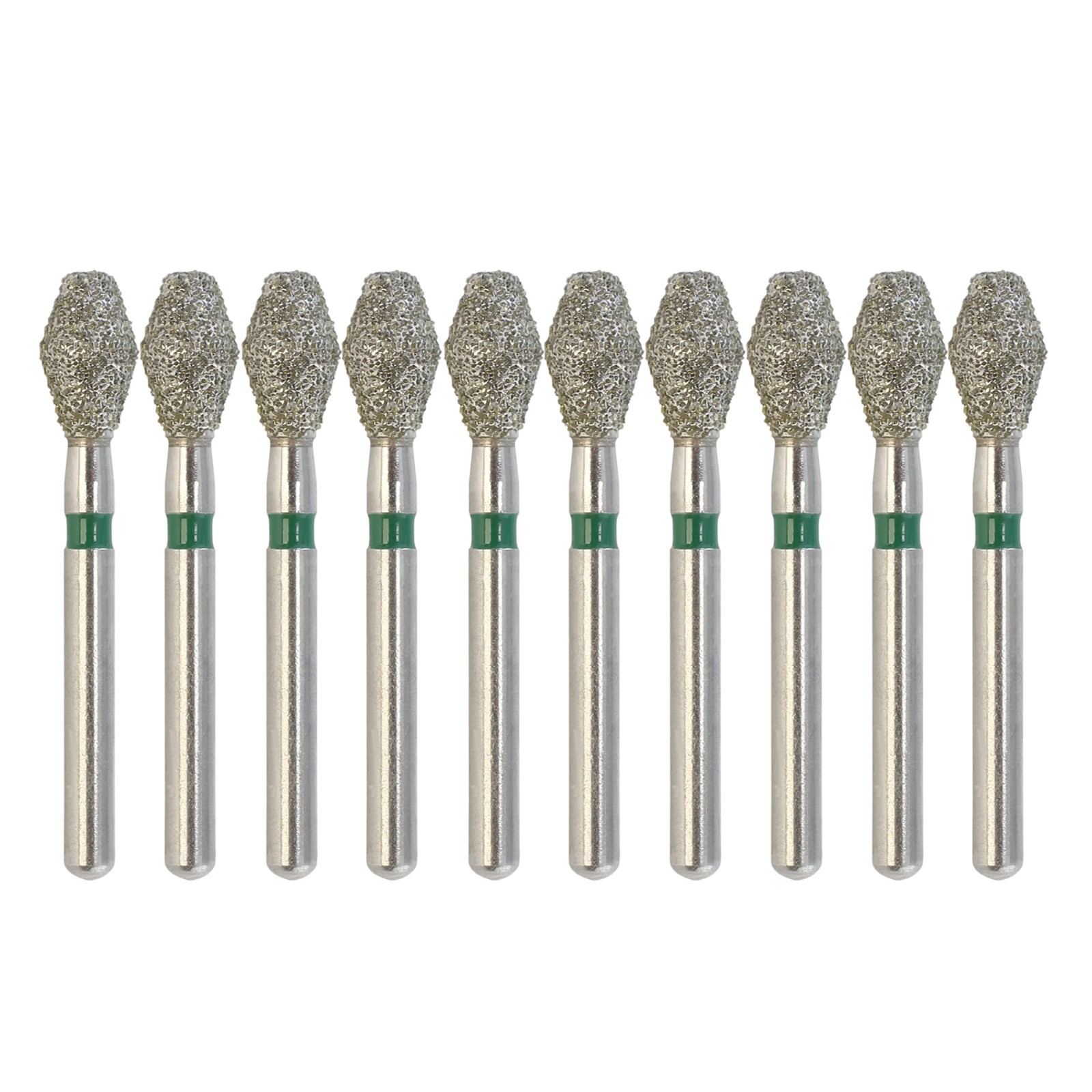 Dental Diamond Burs Barrel Pear Diamond Bur FG High Speed Friction Grip 830/010