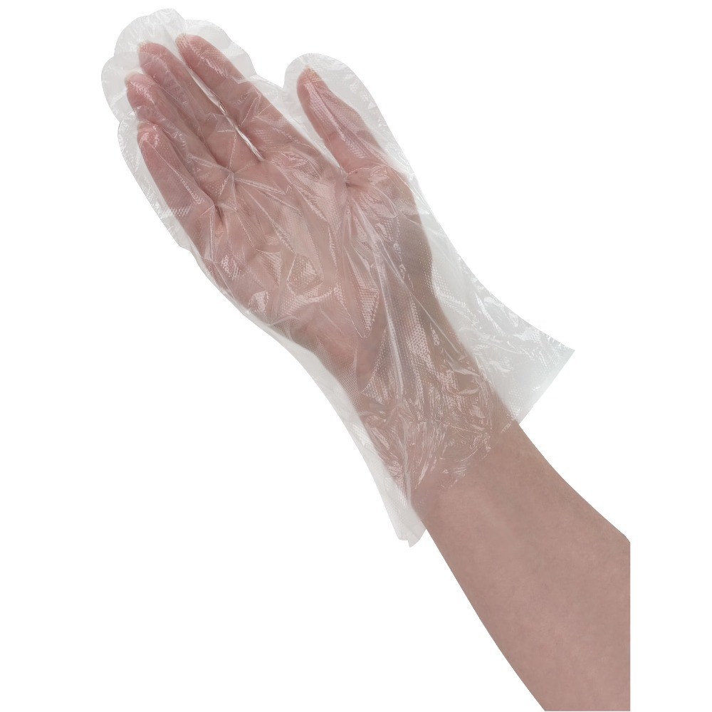 (5 pack) Great Value Disposable Poly Food Gloves, 120-Count, One Size Fits Most