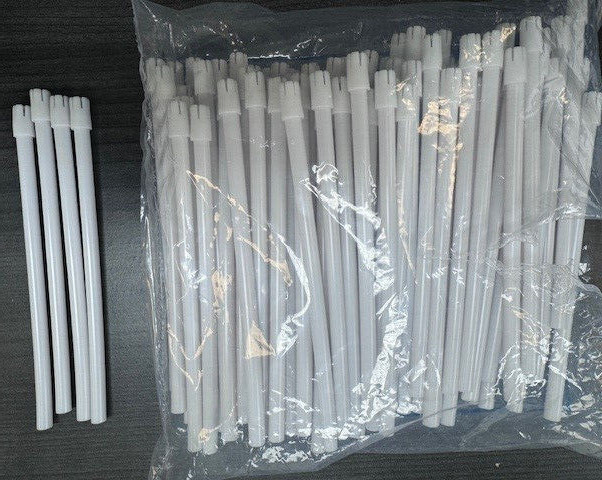 100-1000 Dental Saliva Ejectors Ejector Disposable Suction Tips 1 -10 Bags WHITE