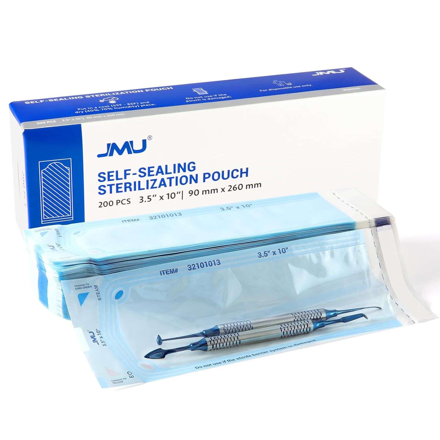 Sterilization Pouches Autoclavable Self Seal Sterilizer Bag Dental Tattoo Nail