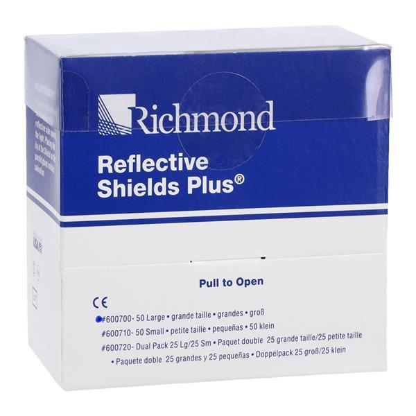 Richmond Dental 600700 Reflective Shields Plus Moisture Abatement Pads Large 50P