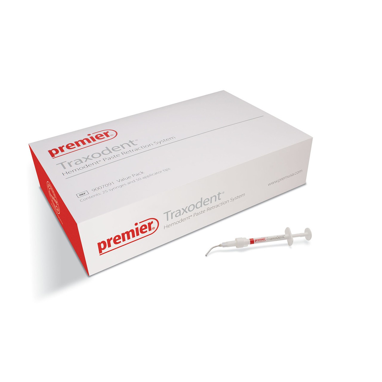 Traxodent Hemodent Paste Retraction System, Value Kit: 25 – 0.7g Syringes
