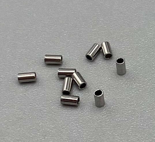 Dental Orthodontic Crimpable Hook Stop tube Mini Stops Bracket Stopper 0.5/0.8mm
