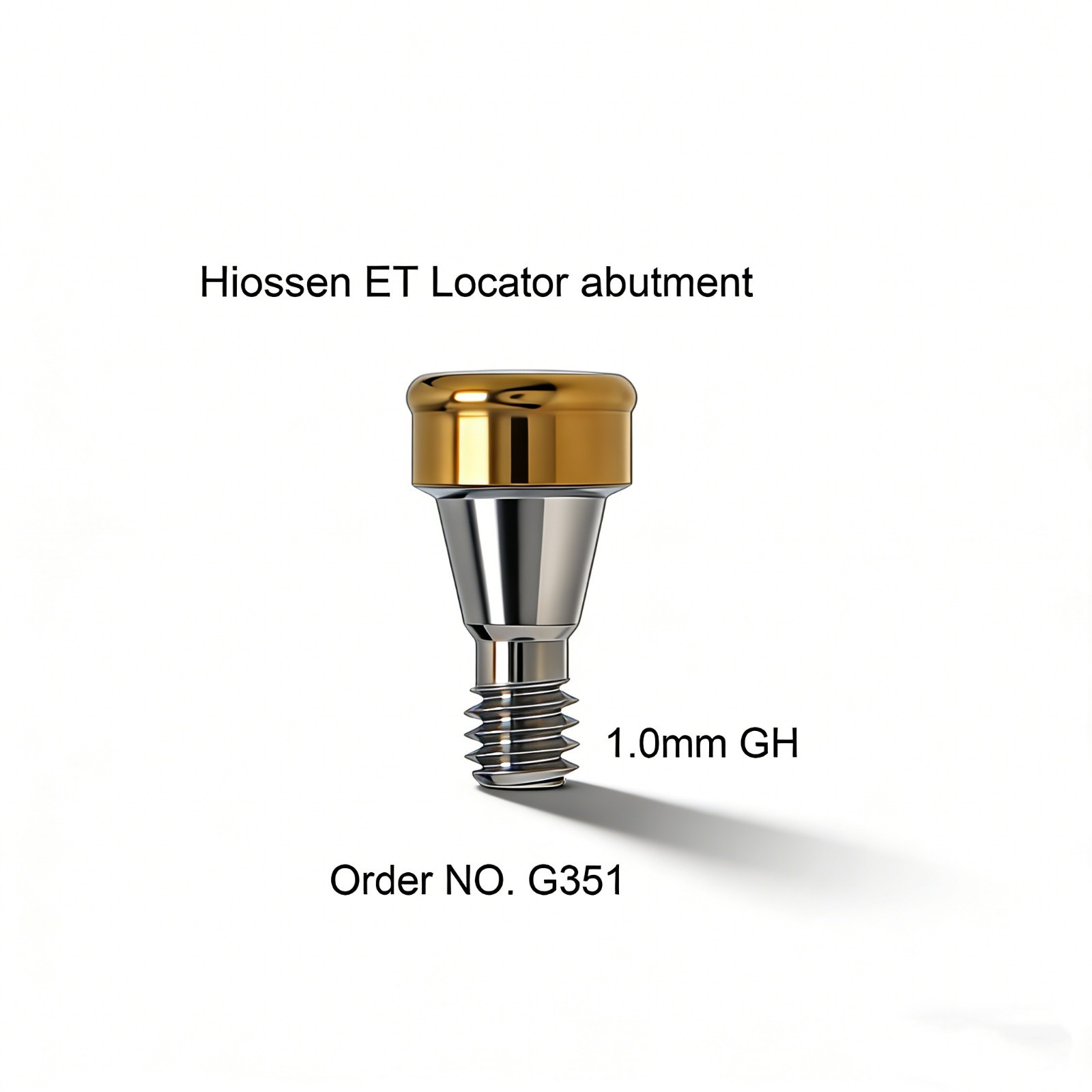 US Dental Ti Overdenture Abutment Anchor Fits Hiossen ET & Zest Locator System