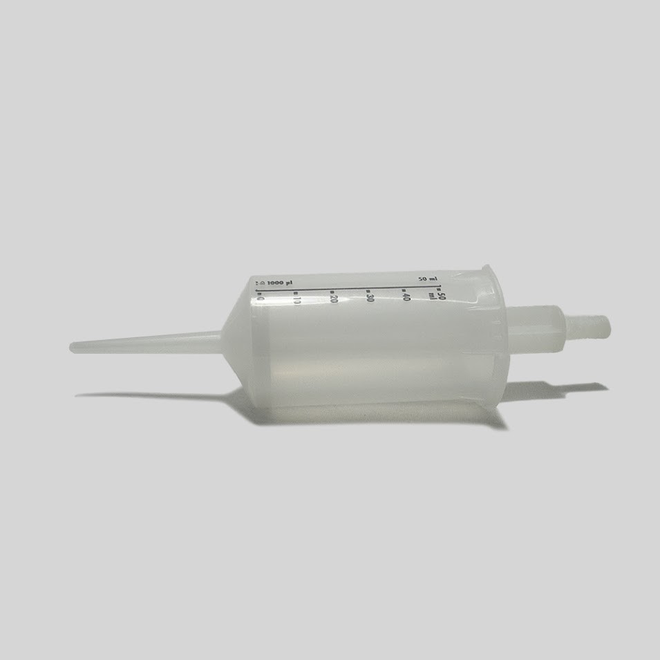 50mL Dispenser Tips for Repeat Volume Pipettors, Globe Scientific 3906a, 10/Bag