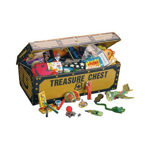 Temrex 187 Jr Rand Treasure Chest With 200 Toys For Kid Patients Dental Office