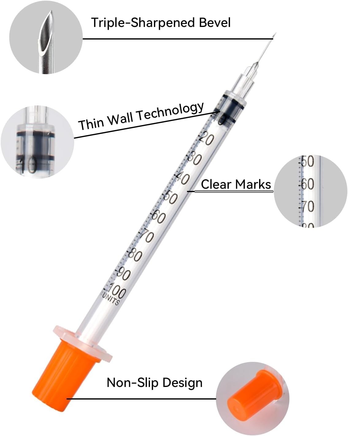 Reliable 30-Pack Disposable Syringes with Leak-Proof Design – Ideal for DIY
