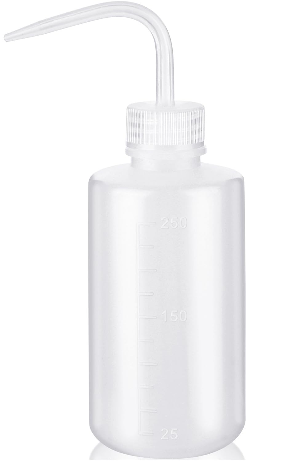 Valchoose Plastic Squeeze Bottle Leak Proof, 250ml | 8.5oz 8.5 Ounces, White