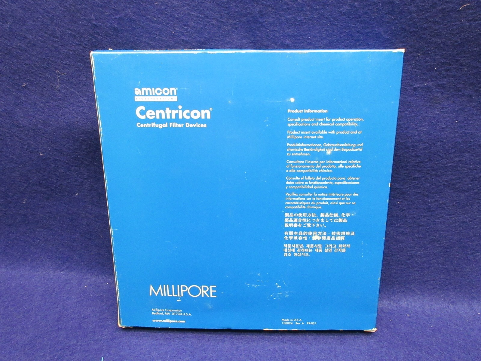 Amicon Millipore Centricon YM-3 Centrifugal Filter up to 2ml 3,000 MWCO 18 pcs