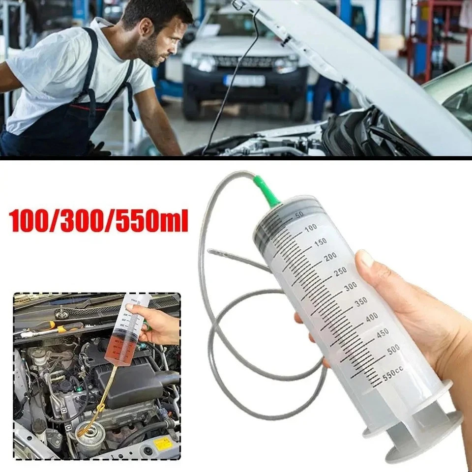 Large Capacity Reusable Syringe Needle Barrel Oil Pump with Scale