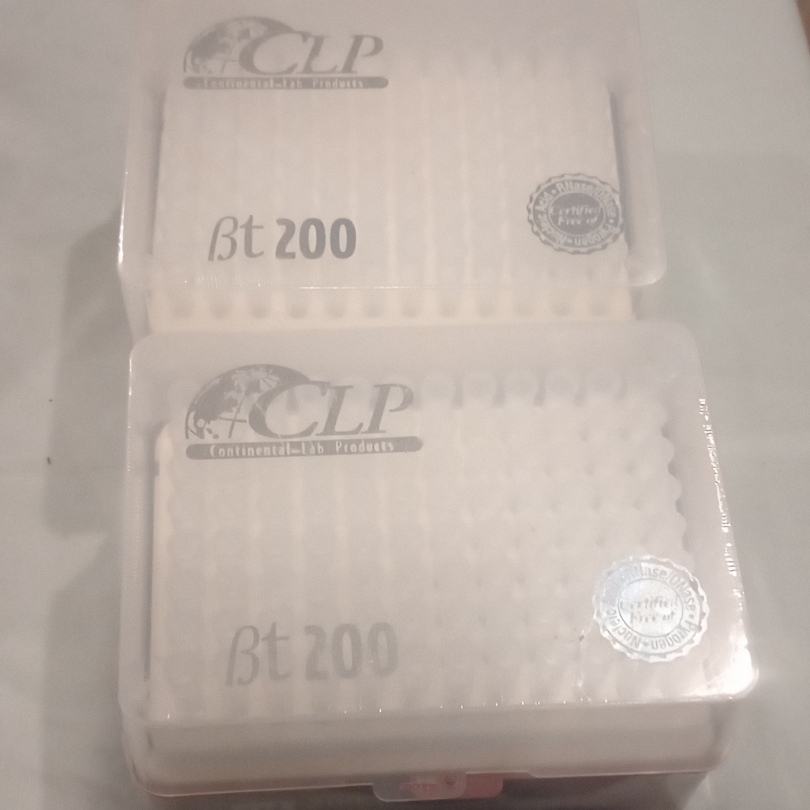 CLP Bt 200 200 uL Aerosol Barrier Pipette Tips, Polypropylene