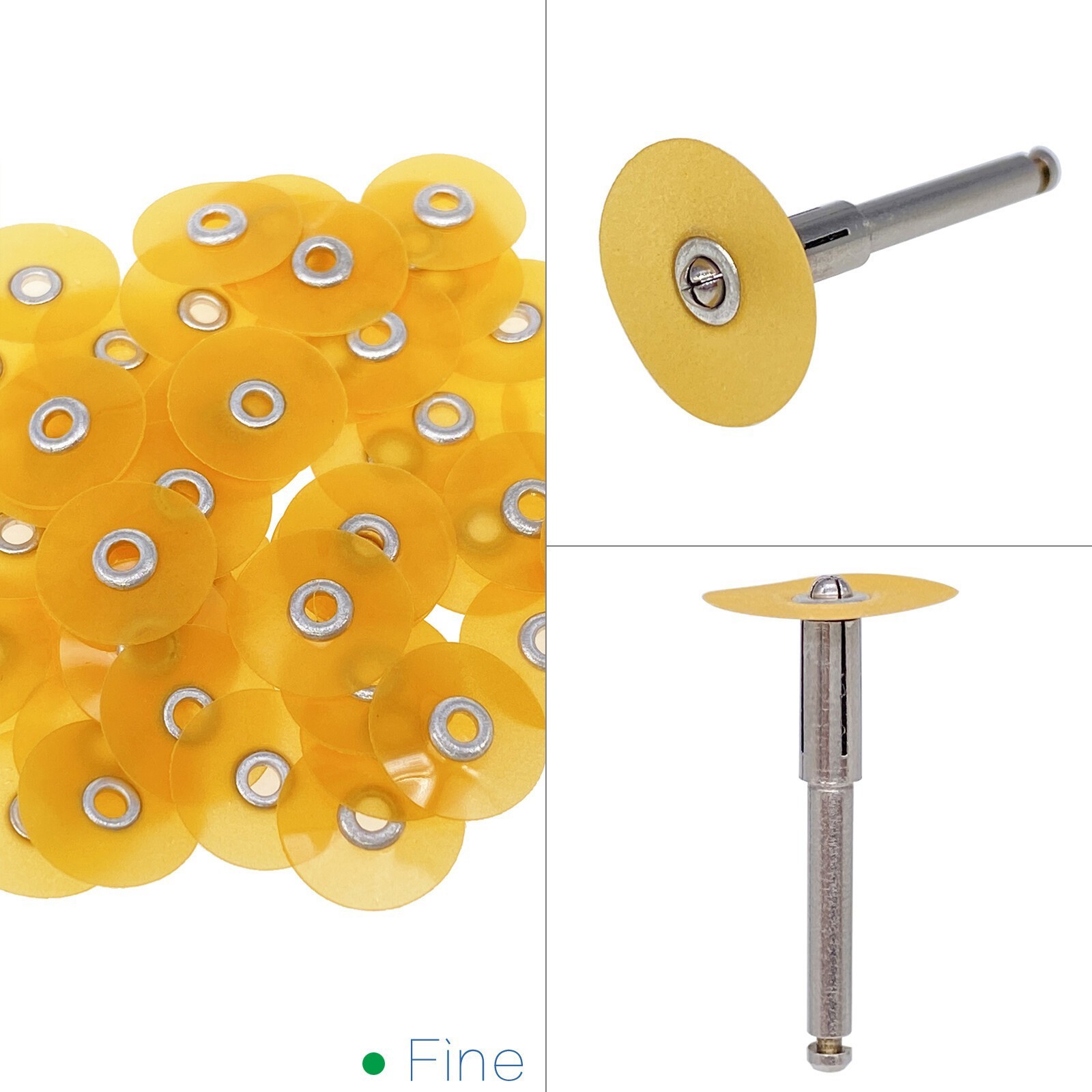Pack of 50 Sof-Lex soflex Disc DISCS in all sizes 1/2″ 12.7 mm Dental 50-5000pcs
