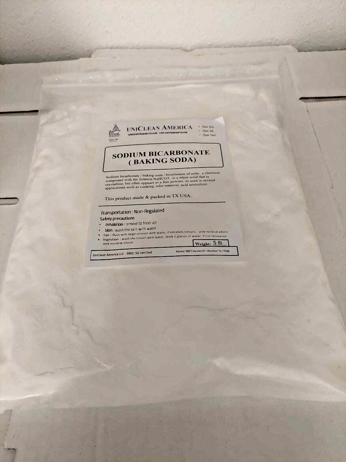 SODIUM BICARBONATE – BAKING SODA – HIGH PURITY