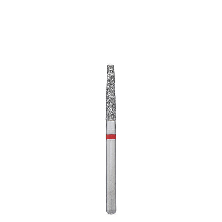 Endo BrioPrep Sterile Flat-End Taper Diamond Burs By Brasseler (25/pk)