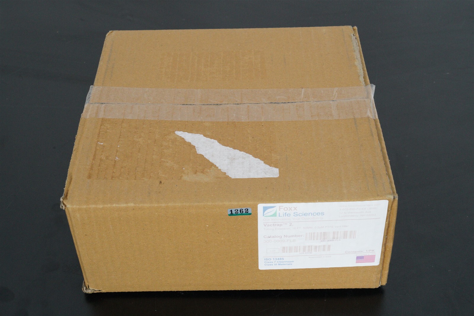 300-0009-FLS Foxx Life Sciences Vactrap2 Tubing Extension 16 Ft. 50mm, 0.2μm