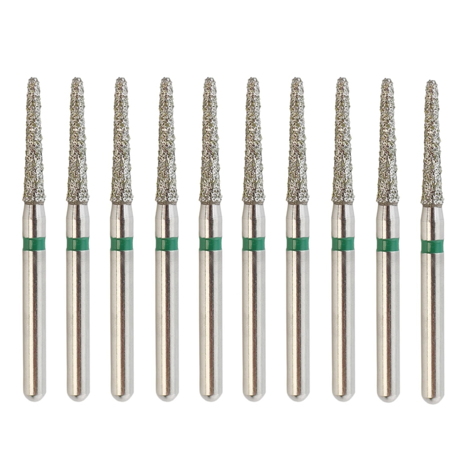 Dental Diamond Bur 856/014C Round End Taper Bur Coarse Grit High Speed FG