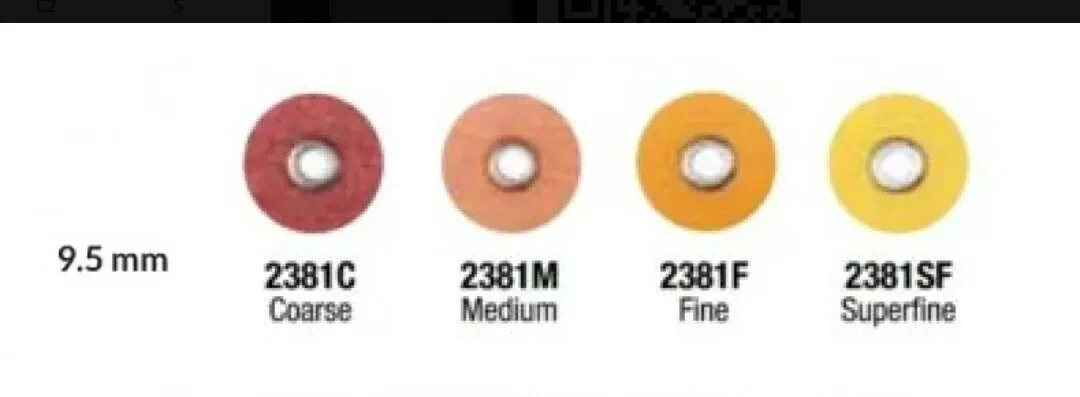3M Sof-Lex soflex Discs Pack of 30 DISCS in all sizes 1/2″ 9.5 mm Dental