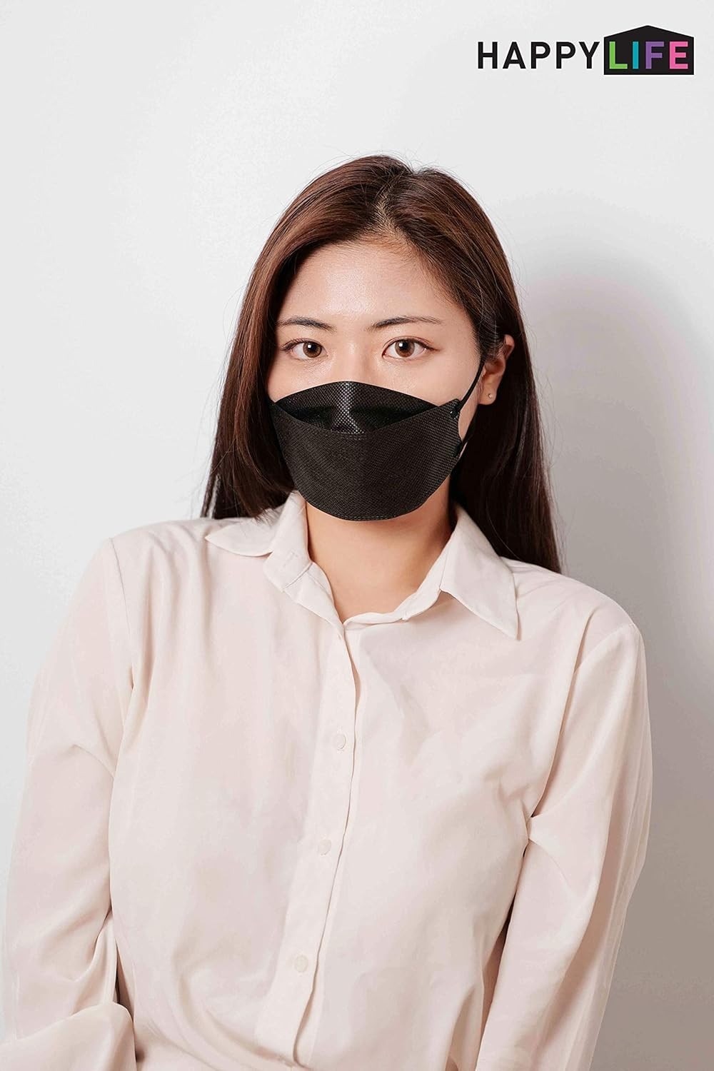 10 Pack of Black KF-94 Masks – Hygienic, Fitted & Comfortable for Daily Use