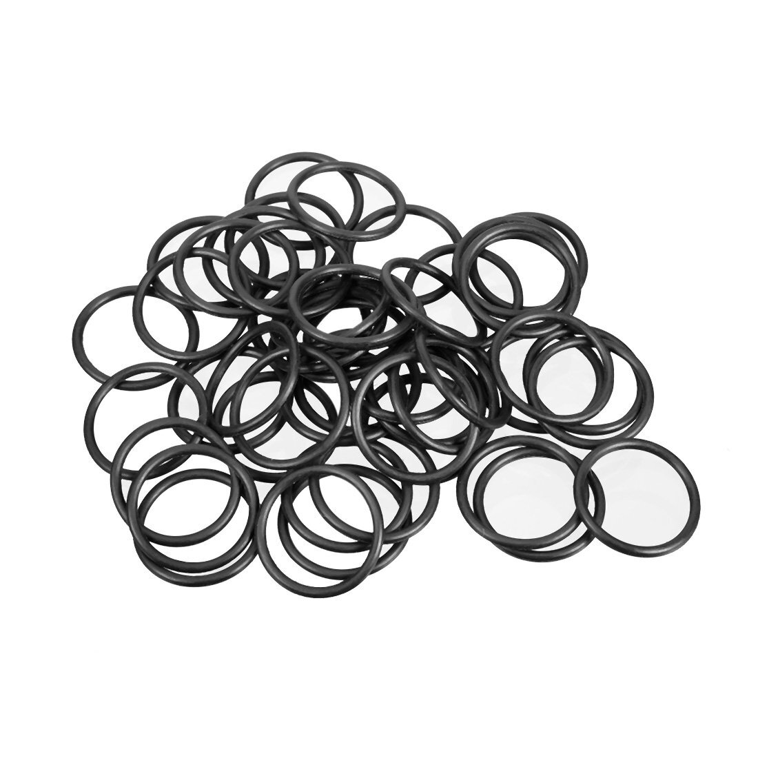 7mm Cross Section O-Rings NBR Nitrile Rubber 30mm – 754mm OD Oil Resistant Seals