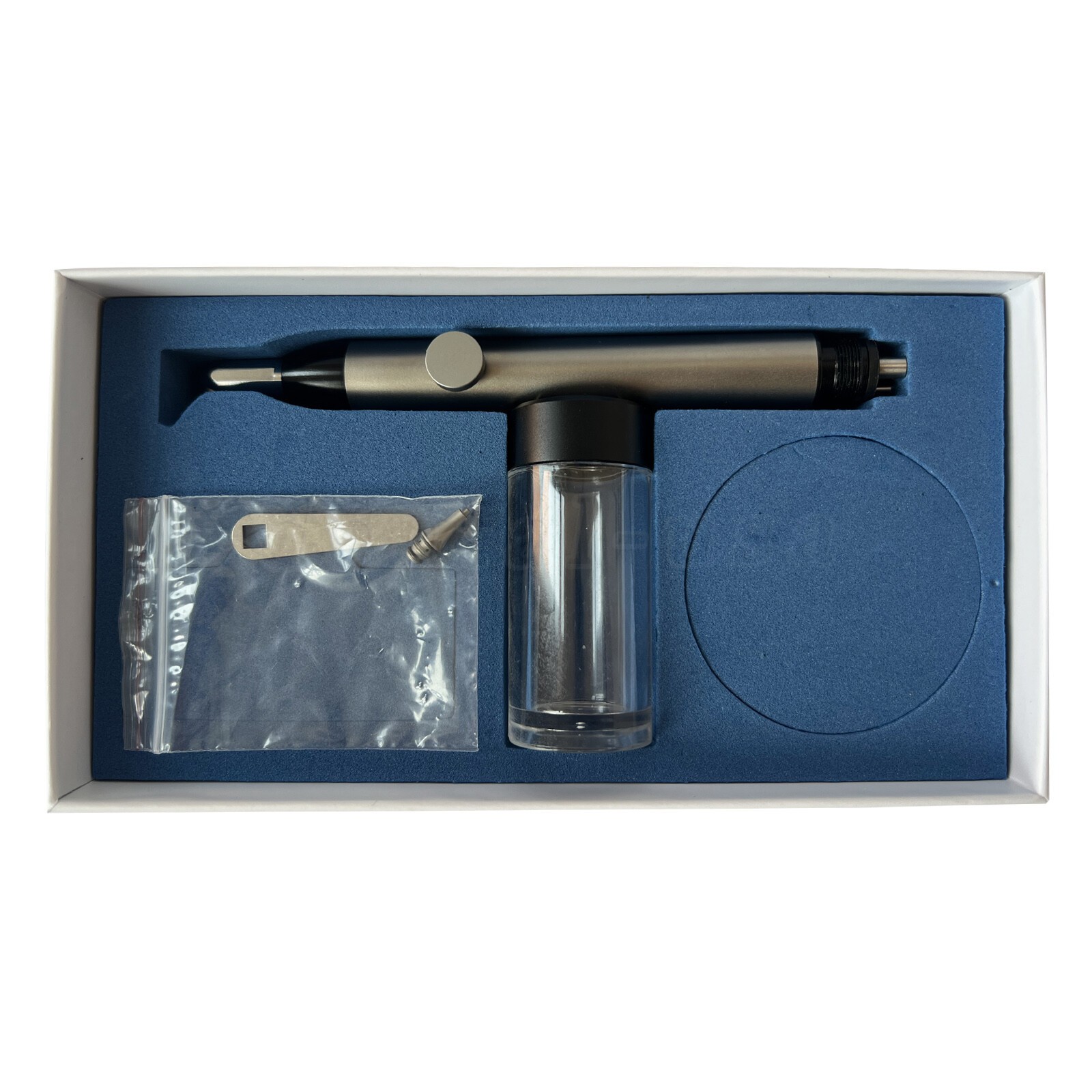 Dental Aluminum Oxide Micro Blaster Air Abrasion Polisher w Water Spray 4 Holes