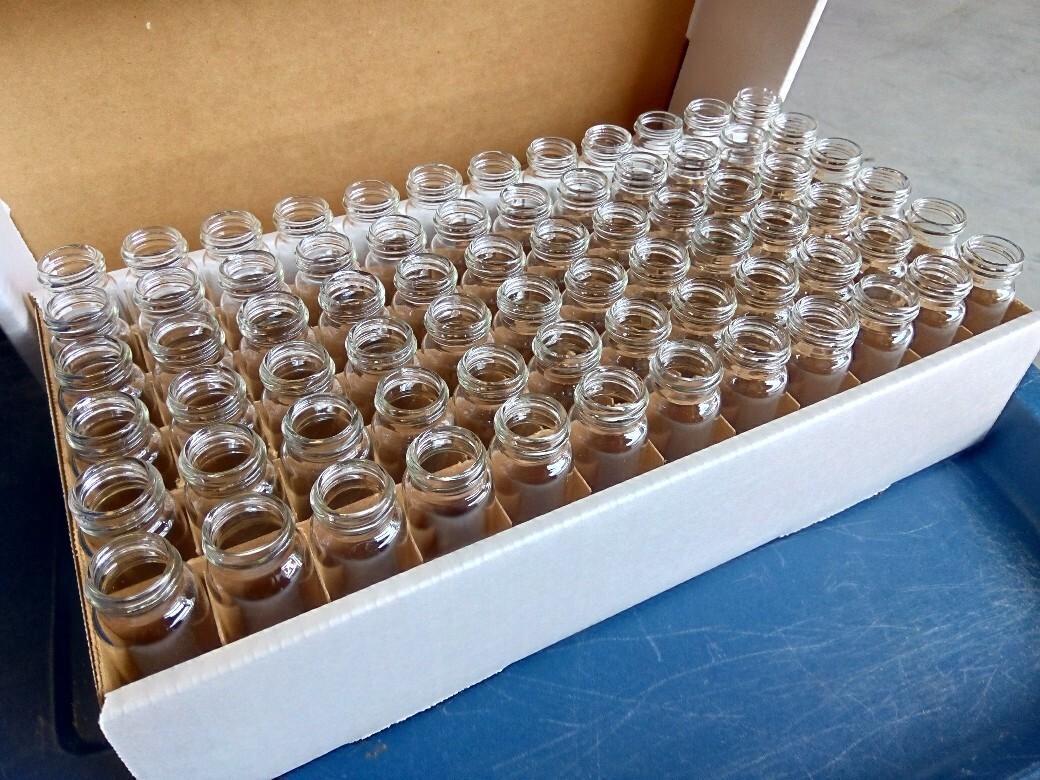 Lab Supply Distributors 23125-40 mL VOA Glass Vials (No Tops/Caps) 72 Pcs/ Case
