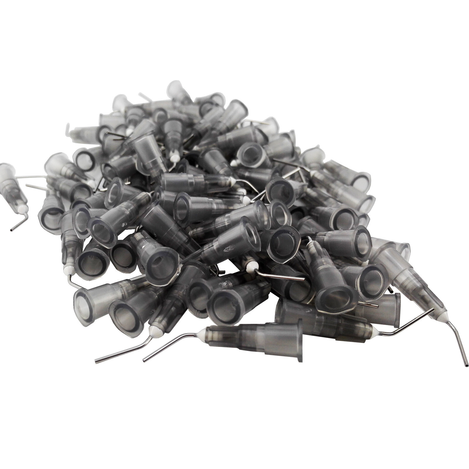Dental Pre Bent Tips for Etch Gel Composite Flow Applicator (Choose Gauge & Qty)