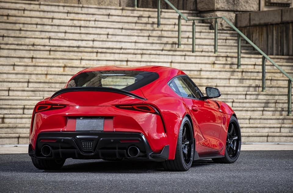 Rear Diffuser Lip Toyota Supra A90 2021-2025 Sport Style ABS Matte Black
