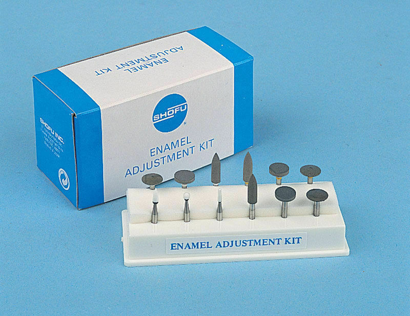 3X Dental Shofu Enamel Adjustment Kit SHANK CA (Type1) PN 0307 12pcs Per Box
