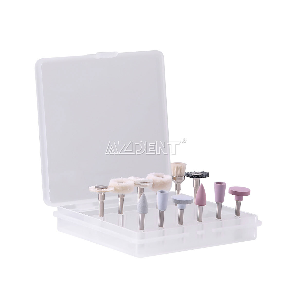 3 Types Dental Kit de pulido de cerámica compuesta HP / RA pulido de laboratorio