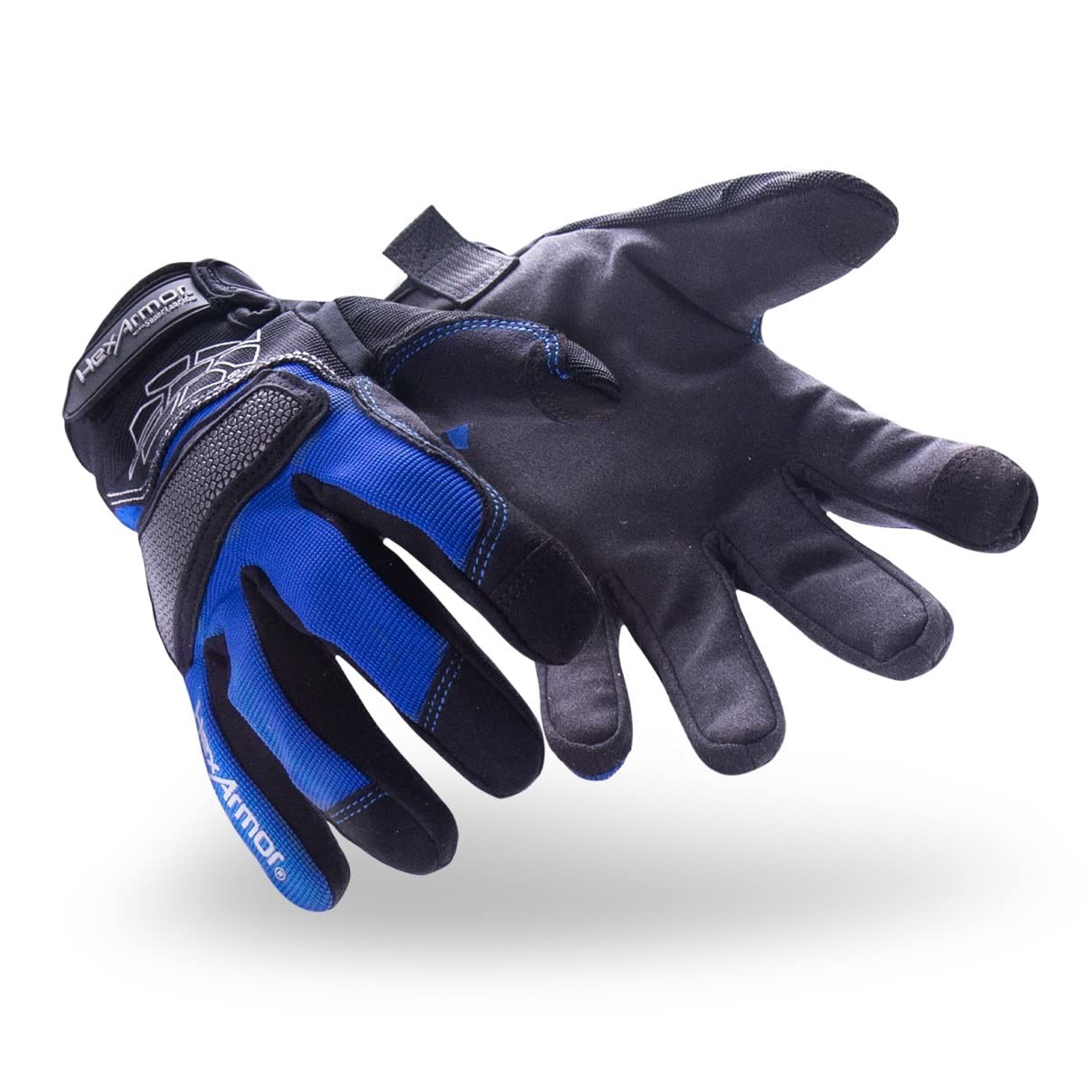 HexArmor Chrome Series 4018 Cut-Resistant Work Gloves 3X-Large Knuckle Patch